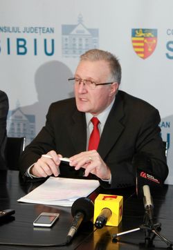 Cindrea vrea să înființeze la Sibiu Agenția de Dezvoltare Județeană