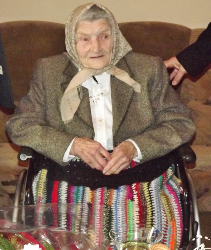 100 de ani de la viață și 1.000 de lei de la Primărie