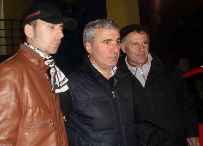 Gică Hagi, asaltat de fanii medieșeni