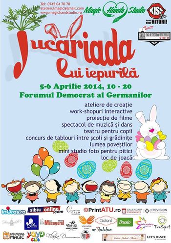 Jucăriada lui Iepurilă, la Forumul Democrat German