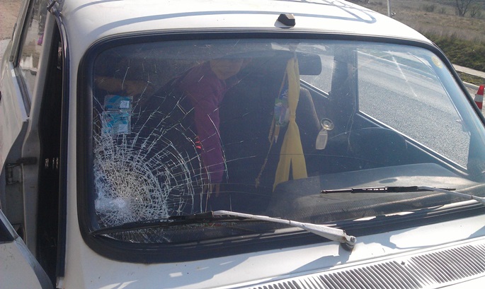 UPDATE: Accident la Copșa Mică. Un bărbat care dirija traficul a ajuns la spital