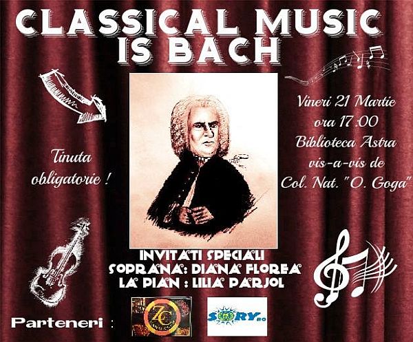 Muzică clasică pentru liceeni la Biblioteca Astra: „Classical Music is Bach”