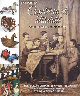 Expoziţie inedită „Copilăria de altădată”, la Muzeul Municipal Mediaş