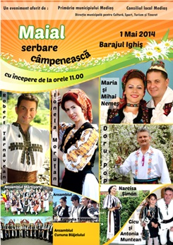De 1 Mai Muncitoresc, medieșenii sunt invitați la Maial