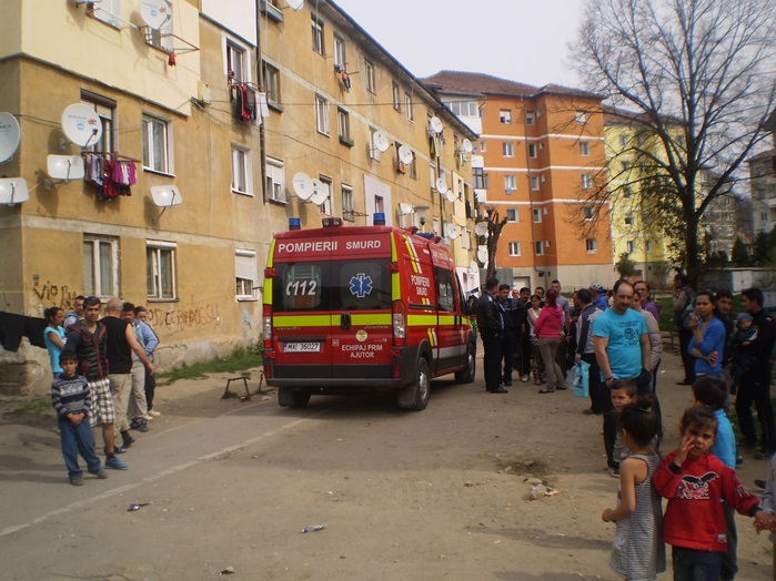 Un medieșean s-a autoincendiat în propria locuință