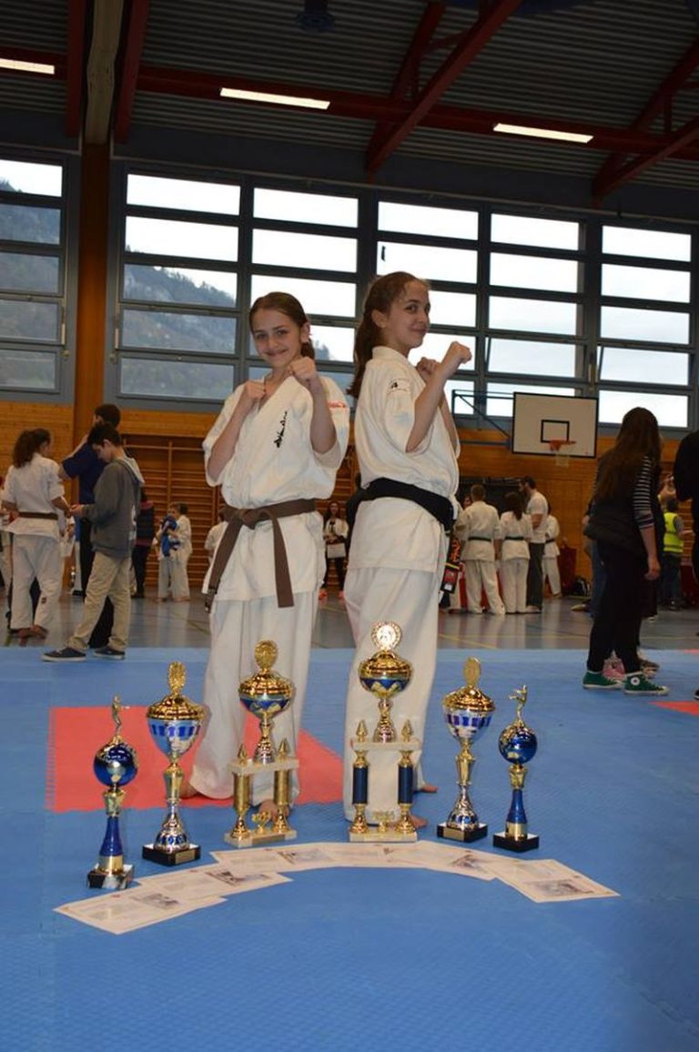 Oana şi Andreea Pavel, 10 titluri europene la karate