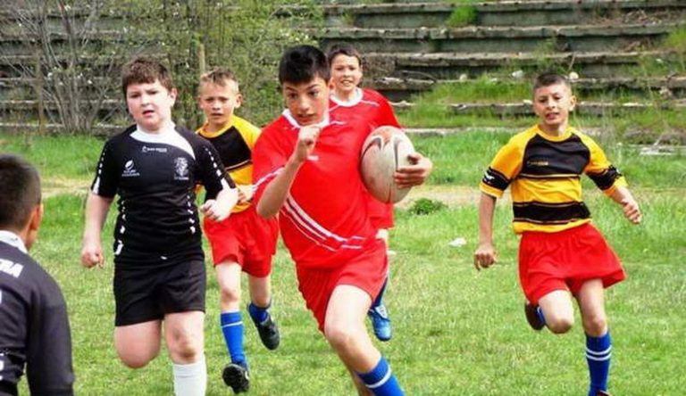 Micuţii rugbyişti se luptă la Sibiu pentru supremaţie
