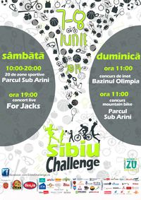 Sibiu Challenge, un week-end în care Sibiul face mişcare