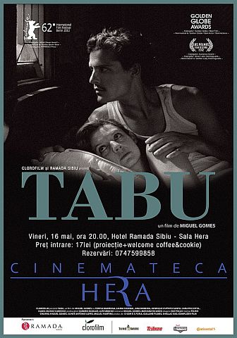 Cinemateca Hera prezintă la Sibiu proiecția filmului TABU