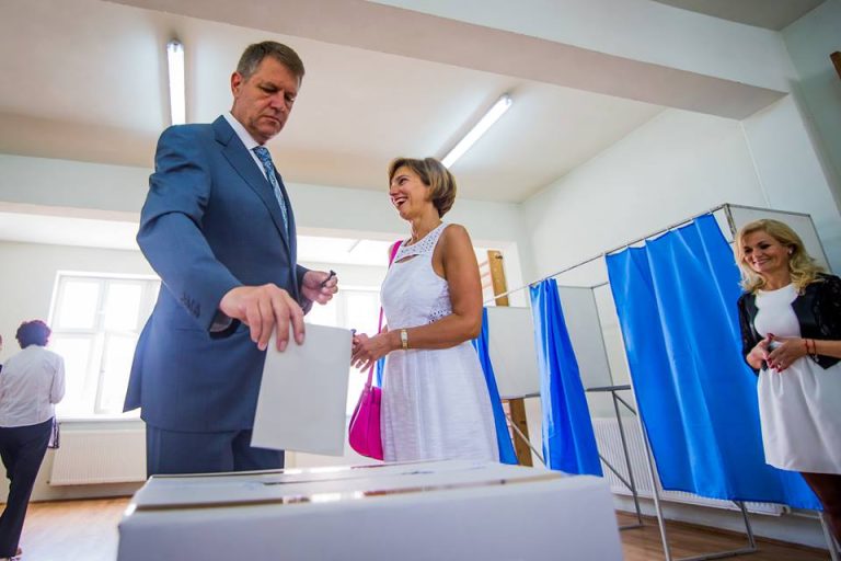 Iohannis: „Am votat echipa care mă reprezintă ca şi cetăţean european la un nivel foarte bun”
