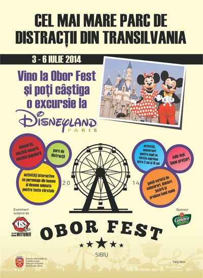 Obor Fest te trimite la Disneyland!