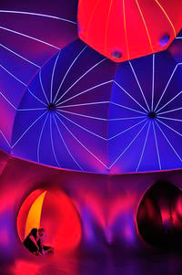Sibiu: Construcţia gonflabilă ‘Luminarium Mirazozo’, în premieră la FITS