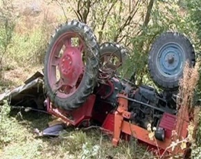 Alma Vii: A ajuns la spital, după ce un tractor s-a răsturnat peste el