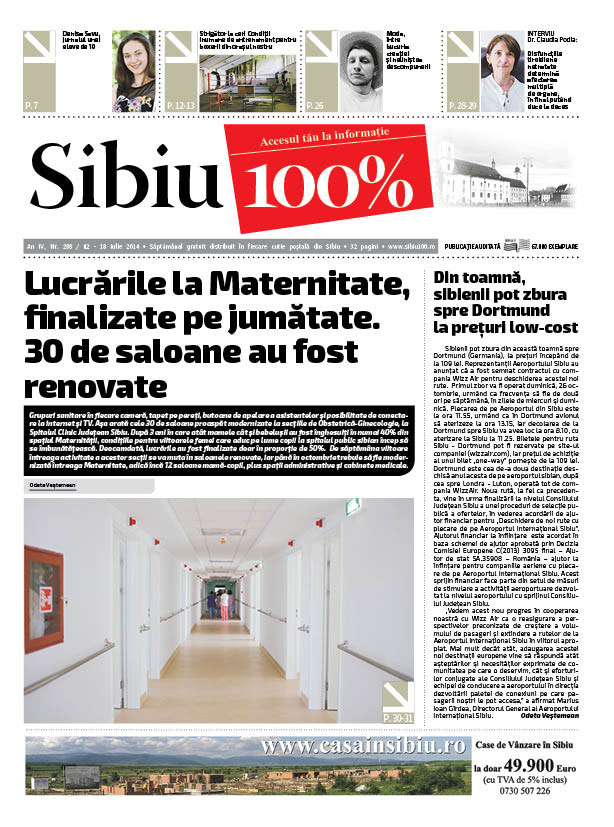 Sibiu 100% Editia 288