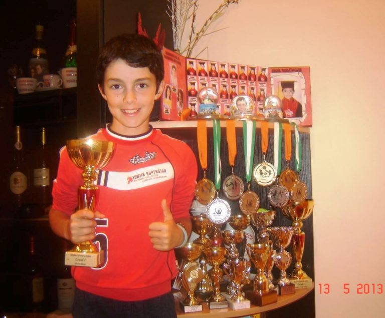 Alex Stupar, locul III la Campionatul Naţional de tenis de câmp
