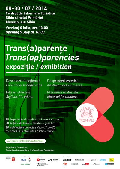 Descoperiţi arhitectura Europei Centrale şi de Est în expoziţia tematică Trans(a)parenţe