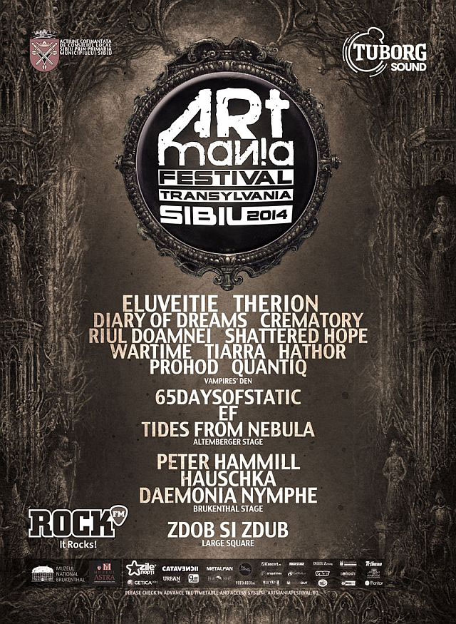 Ne mai desparte o lună de ARTmania Festival Sibiu