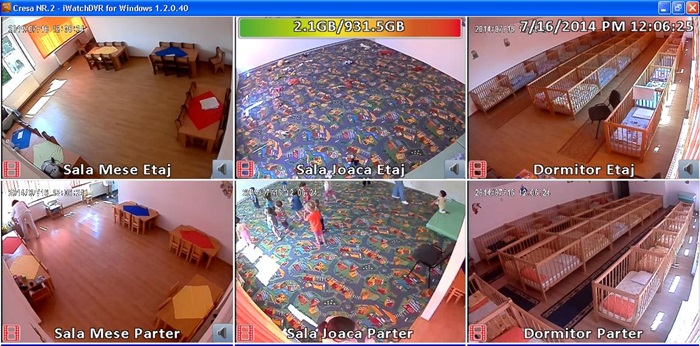 Părinții medieșeni își pot supravegha copiii, în timp ce ei sunt la creșă