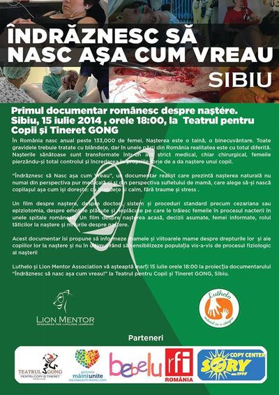 „Îndrăznesc să nasc așa cum vreau”, primul documentar românesc despre naștere