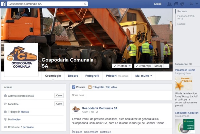 Lavinia Panu este noul director general al operatorului medieșean de drumuri