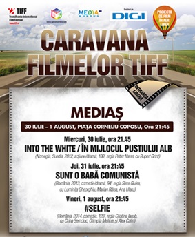 Caravana TIFF ajunge la sfârșitul lunii, la Mediaș