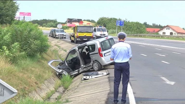 Accident grav pe DN1, șase persoane au fost rănite