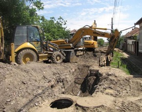 Lucrările de investiții continuă în municipiul de pe Târnava Mare