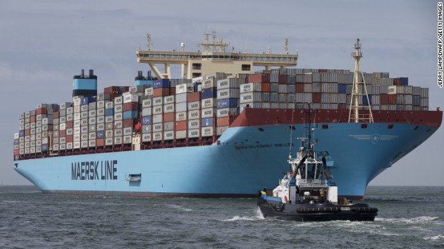 Record mondial pentru cea mai mare încărcătură transportată pe mare