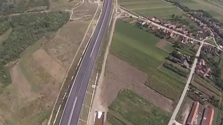 Noi lucrari pe autostrada, la Sibiu si Sacel