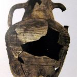 Amfora romana inainte de restaurare