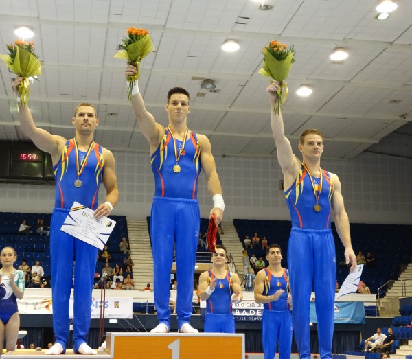 Marian Drăgulescu, Marius Berbecar şi sibianul Andrei Muntean, speranţele naţionalei de gimnastică masculină a României pentru Mondiale