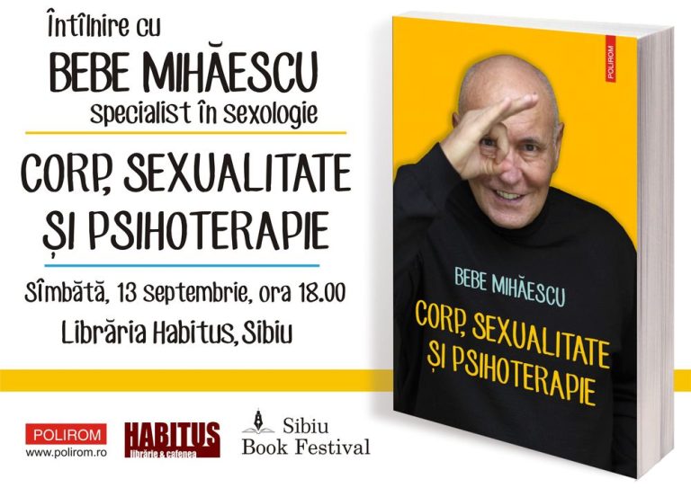 Sexologul Bebe Mihăescu vine la Sibiu