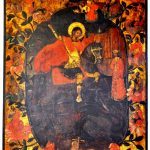 Incoronarea Sfantului Gheorghe dupa restaurare