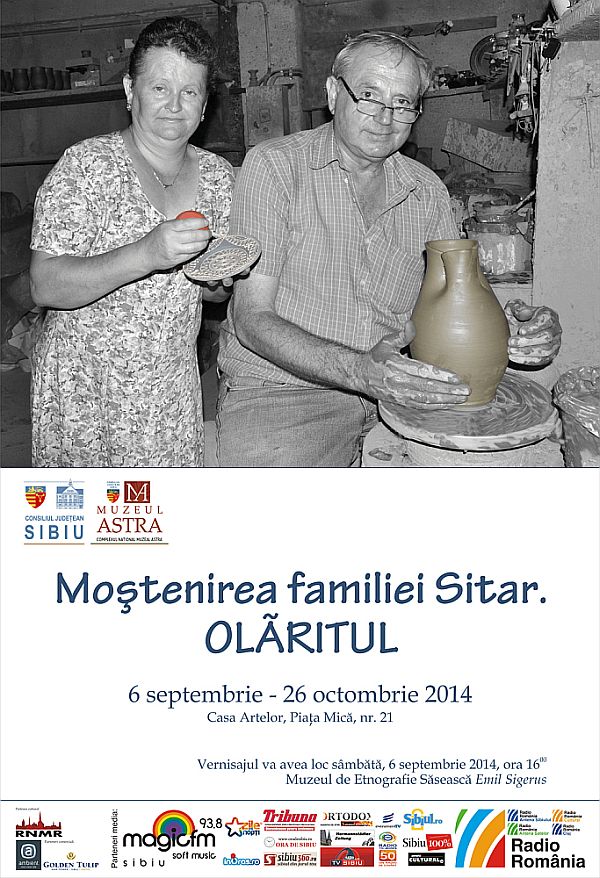 Sărbătoarea olarilor de la Sibiu, marcată de două expoziții tematice la Casa Artelor