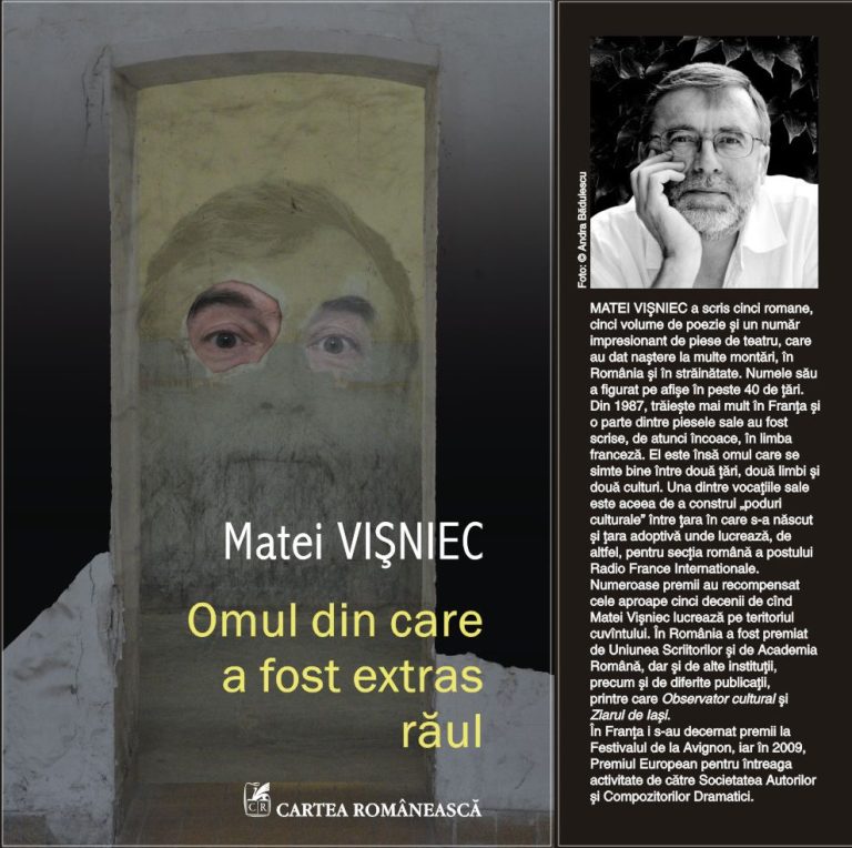 Matei Vişniec lansează la Sibiu „Omul din care a fost extras rǎul”