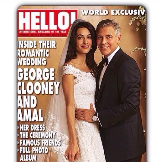 Fotografii de la nunta lui George Clooney şi a avocatei Amal Alamuddin