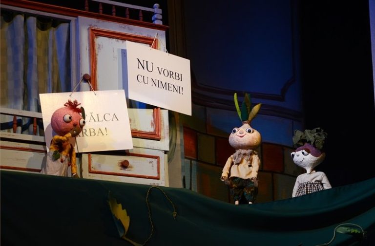 Cippolino şi Sarea-n bucate la Teatrul pentru Copii şi Tineret „Gong”