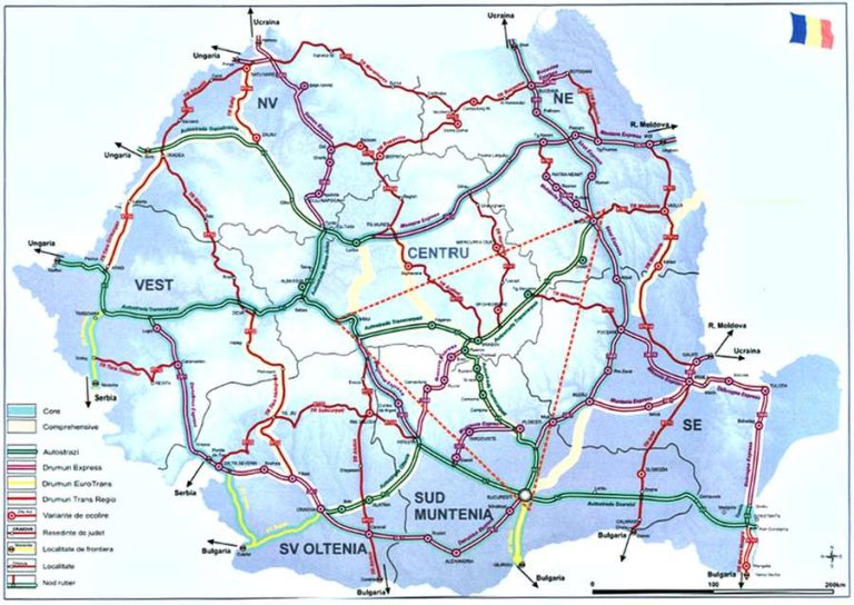 Sibiu-Brașov va fi autostradă, iar Sibiu-Pitești devine drum expres