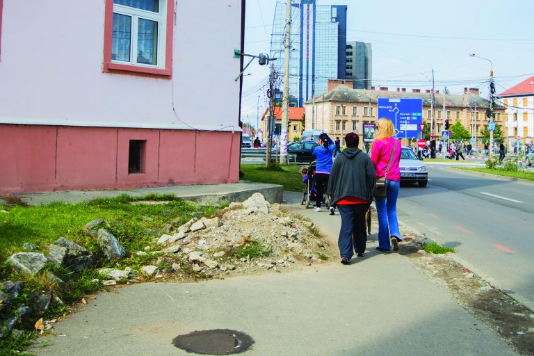 Moloz în peisaj