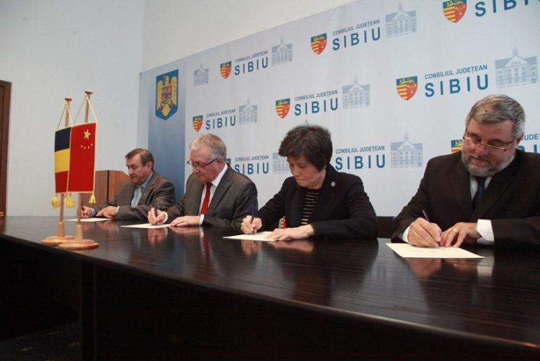 Primii pași privind extinderea relațiilor dintre Sibiu și China