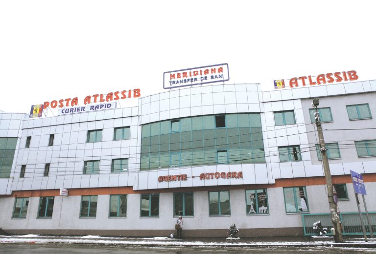 POŞTA ATLASSIB CURIER RAPID, aşii expedierilor. Produs în Sibiu.