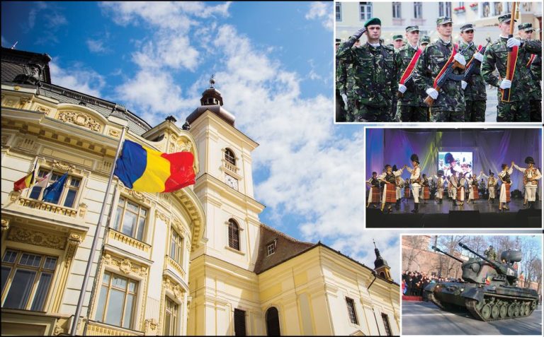 Sibiul cântă și defilează de Ziua României