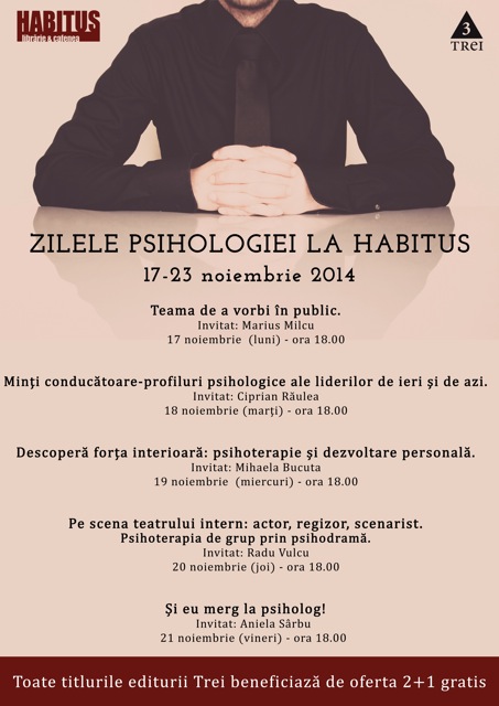 Zilele psihologiei la Habitus