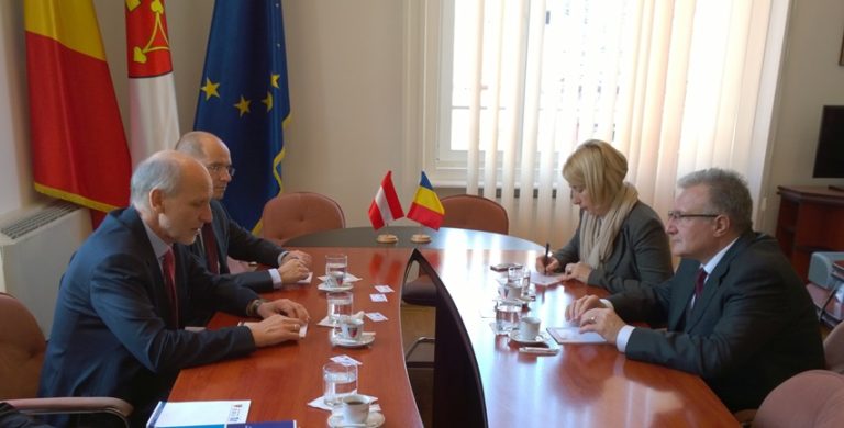 Ambasadorul Austriei, în vizită la Sibiu