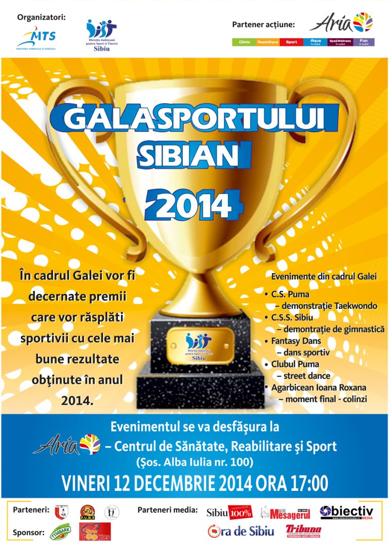 Gala Sportului Sibian 2014