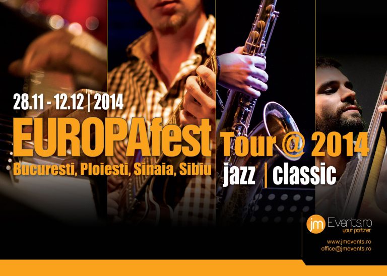 Jazz și muzică clasică la EUROPAfest Tour 2014