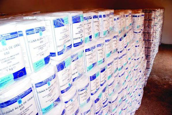Peste 3.000 de medieșeni primesc alimente gratuite de la UE