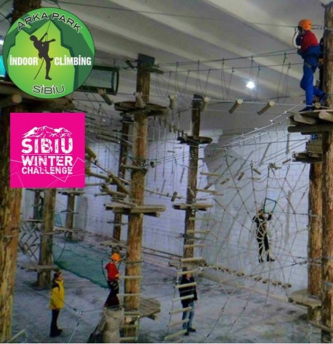 2 locații Arka Park, gazde ale evenimentului Sibiu Winter Challenge