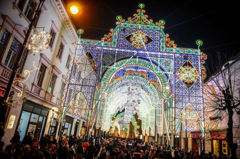 Castelele de lumini revin pe Bălcescu din 11 decembrie