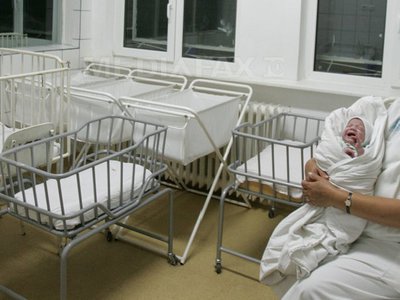 Copil de 11 luni, bolnav de gripă